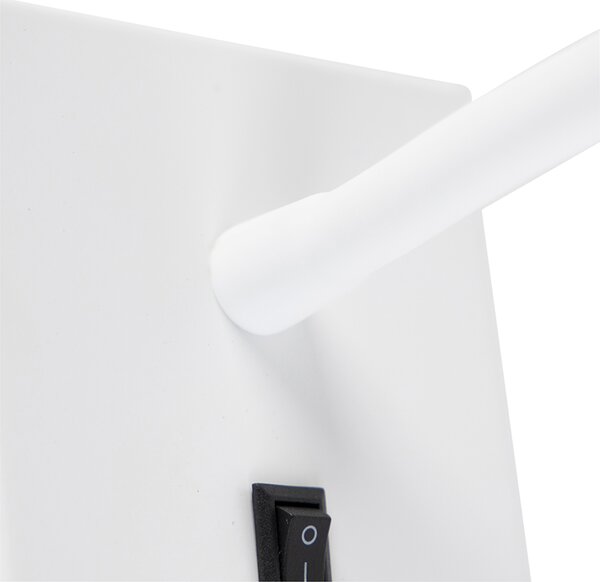 Moderna fleksibilna zidna svjetiljka bijela LED - Flex