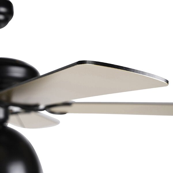 Stropni ventilator crni s bež 130 cm s poteznim prekidačem - Mistral Magna