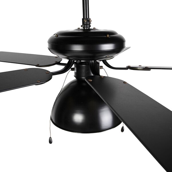 Stropni ventilator crni s bež 130 cm s poteznim prekidačem - Mistral Magna