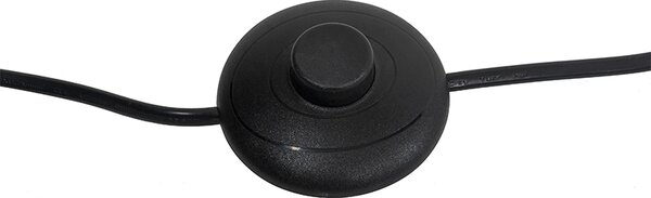 Industrijska podna lampa crna sa zlatom 160 cm - Magnax