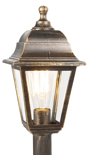 Klasični fenjer antikni zlatni 122 cm IP44 - Capital