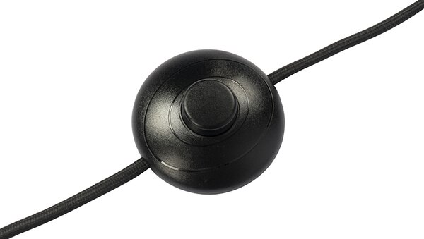 Dizajnerska podna lampa crna 3-svjetla podesiva - Mesh