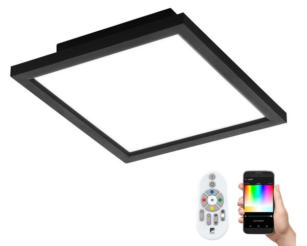 Eglo 99415 - LED RGB Prigušiva stropna svjetiljka SALOBRENA-C LED/16W/230V + DU