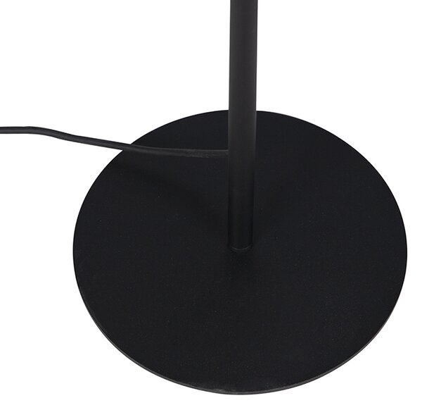 Moderna vanjska podna lampa crna - Virginia