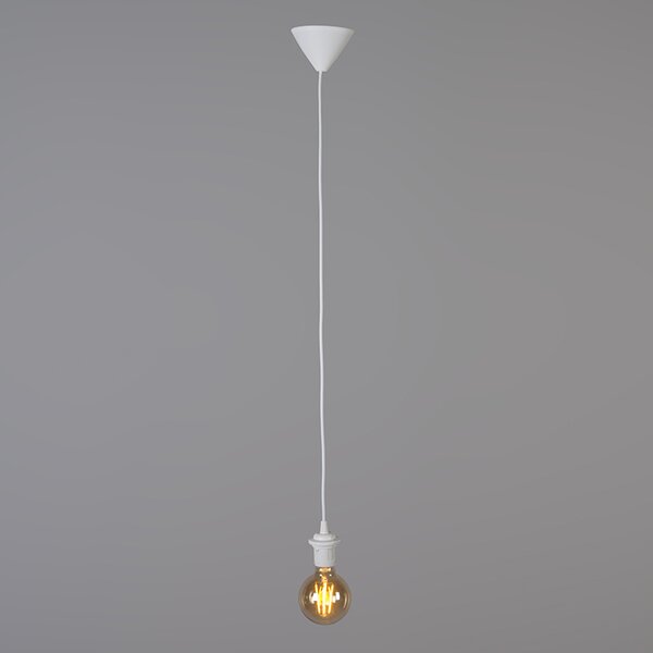 Retro viseća svjetiljka ružičasta 45 cm - Granny