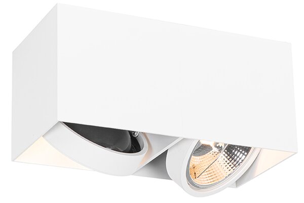 Dizajnerski reflektor s pravokutnim AR111 2-svjetla - Box