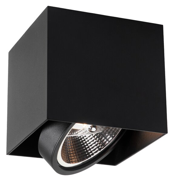 Dizajnerski reflektor crni kvadratni AR111 - Box