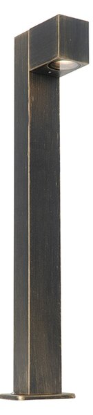 Industrijska vanjska podna svjetiljka antikno zlato 65 cm IP44 - Baleno