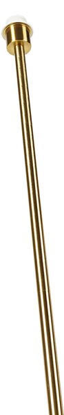 Moderna podna lampa mesing - Kaso