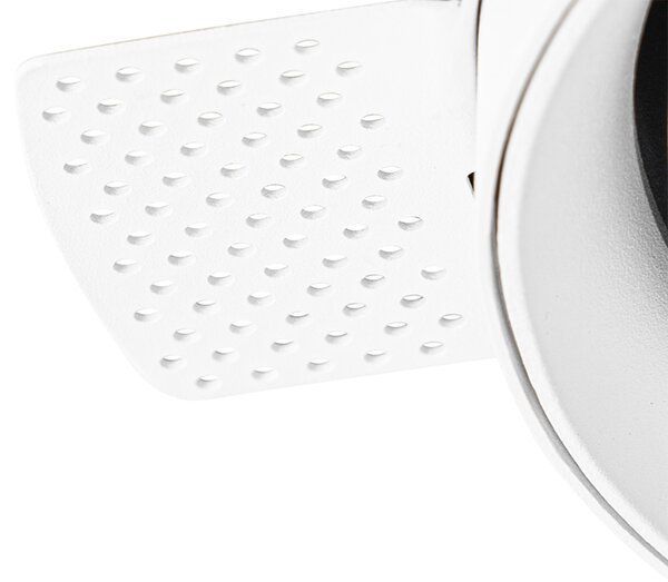 Moderno ugradno reflektorsko svjetlo bijelo GU10 AR111 okruglo bez okvira - Oneon Honey