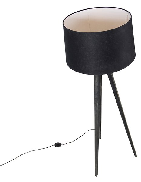 Stativ crni s platnenom sjenilom crnim 45 cm - Tripod Classic