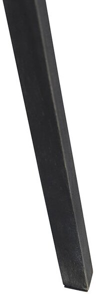 Stativ crni s platnenom sjenilom taupe 45 cm - Tripod Classic