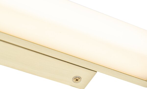Zidna svjetiljka za kupaonicu mesingana 32 cm uključujući LED IP44 - Cascada