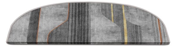 Sivi set tepiha za stepenice 16 kom 20x65 cm Horizon – Vitaus