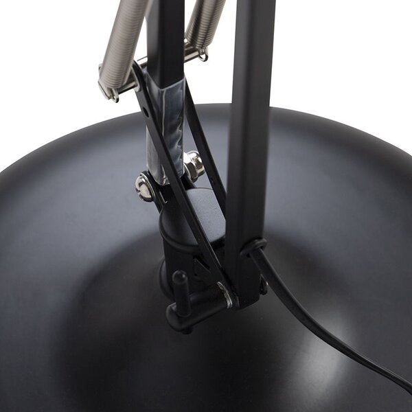 Pametna podna lampa crna podesive visine s WiFi A60 - Hobby