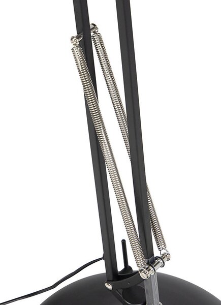 Pametna podna lampa crna podesive visine s WiFi A60 - Hobby
