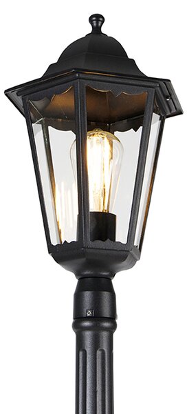 Pametni vanjski fenjer crni 200 cm IP44 uklj. Wifi ST64 - Havana