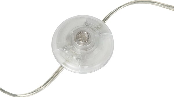 Podna lampa tronožac bijelo drvo s bijelom sjenilom 50 cm - Puros