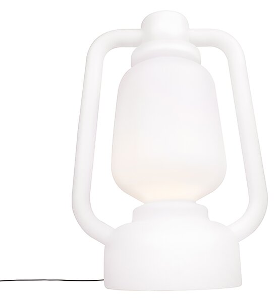 Pametna podna svjetiljka bijela 110 cm uključujući Wifi G95 - Storm Extra Large