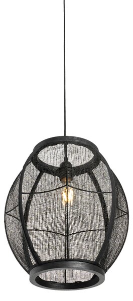 Orijentalna viseća svjetiljka crna 35 cm - Rob