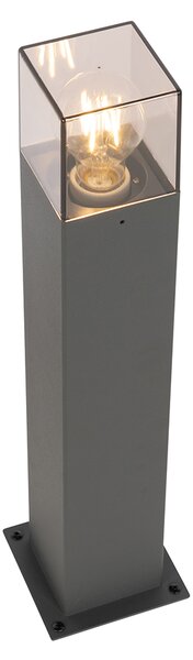 Moderna vanjska podna svjetiljka 50 cm tamno siva IP44 - Denmark