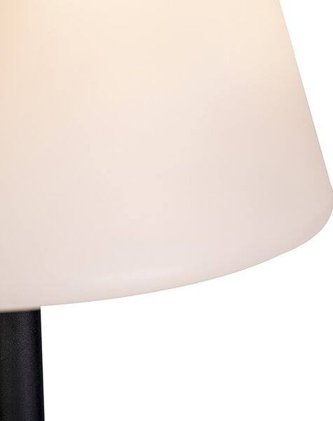 Pametna vanjska podna lampa crna s Wi-Fi A60 - Virginia