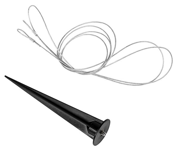 Moderna vanjska svjetiljka bijela 25 cm IP65 - Nura
