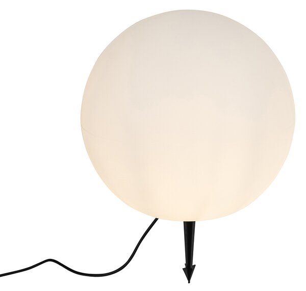 Moderna vanjska svjetiljka bijela 45 cm IP65 - Nura