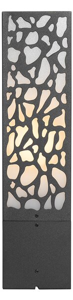Moderna vanjska stupasta svjetiljka crna 40 cm IP44 - Nicole