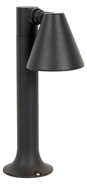 Moderna vanjska stupasta svjetiljka crna 30 cm IP44 podesiva - Ciara