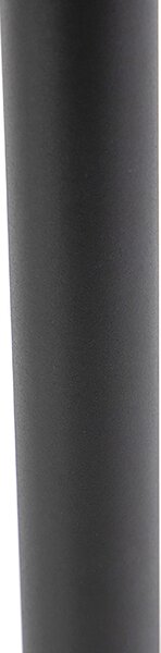 Pametna vanjska svjetiljka crna 80 cm IP44 uklj. Wifi ST64 - Gleam