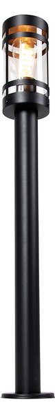 Pametna vanjska svjetiljka crna 80 cm IP44 uklj. Wifi ST64 - Gleam
