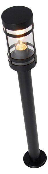 Pametna vanjska svjetiljka crna 80 cm IP44 uklj. Wifi ST64 - Gleam
