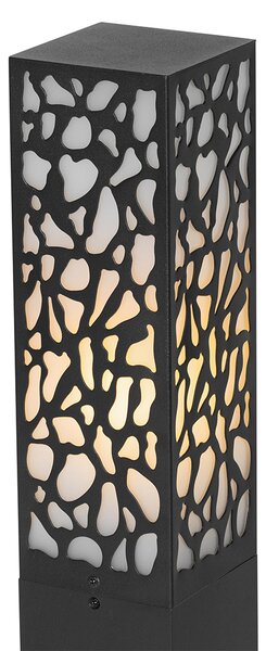 Moderna vanjska stupasta svjetiljka crna 90 cm IP44 - Nicole
