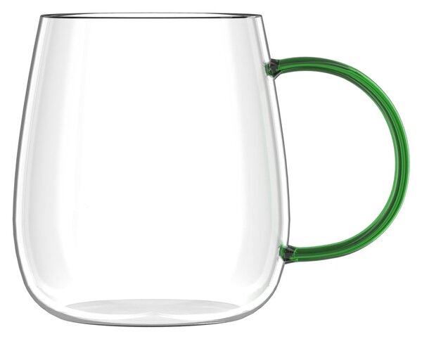 Šalice u setu 2 kom za cappuccino 400 ml Bolla – Vialli Design