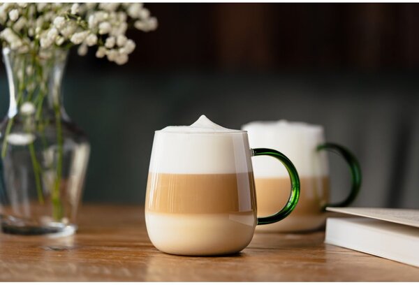 Šalice u setu 2 kom za cappuccino 400 ml Bolla – Vialli Design