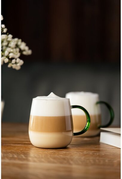 Šalice u setu 2 kom za cappuccino 400 ml Bolla – Vialli Design