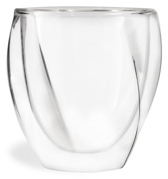 Šalice u setu 2 kom za cappuccino/s dvostrukom stijenkom 250 ml Cristallo – Vialli Design