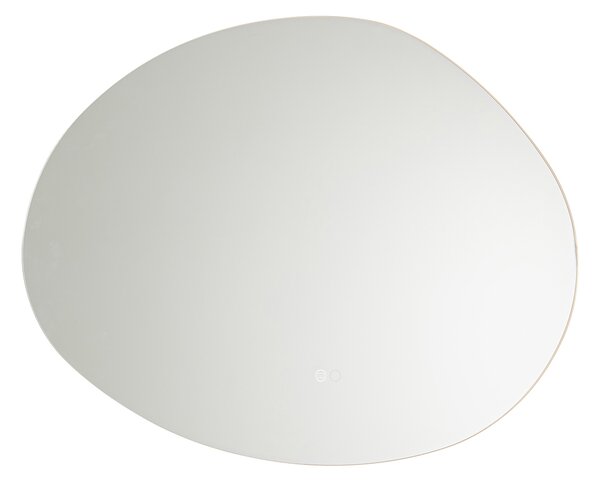 Kupaonsko ogledalo 80 cm uklj. LED s 3-stupanjskim prigušivanjem na dodir - Biba
