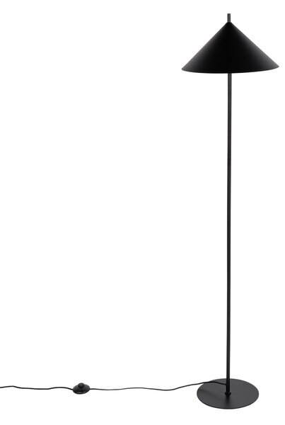 Dizajnerska podna lampa crna - Triangolo