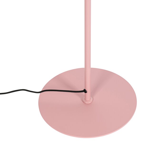 Dizajnerska podna lampa ružičasta - Triangolo