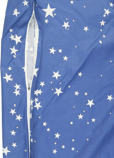 Svjetlucava pamučna posteljina za dječji krevet MAGIC STARS plava Dimenzije posteljine: 40 x 60 cm | 100 x 135 cm