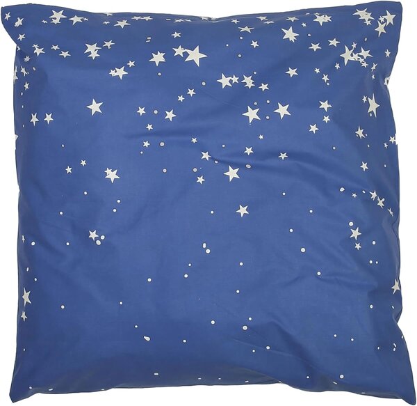 Svjetlucava pamučna posteljina za dječji krevet MAGIC STARS plava Dimenzije posteljine: 40 x 60 cm | 100 x 135 cm