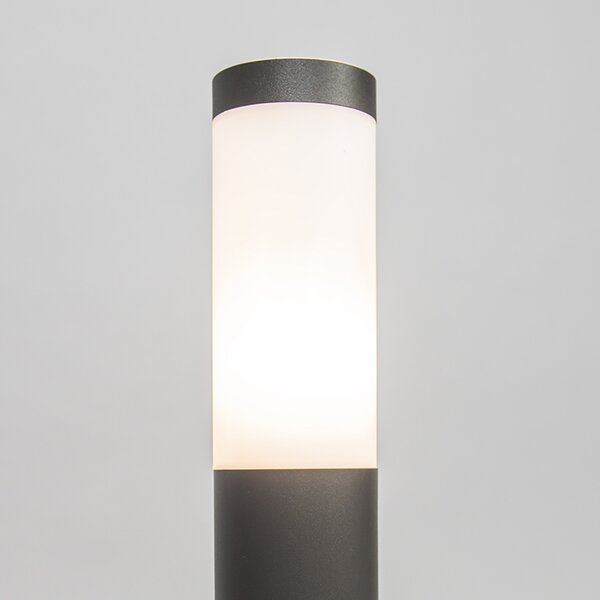 Vanjska lampa na stupu antracit 45 cm IP44 - Rox sa zemaljskim šiljkom i uvodnikom za kabel