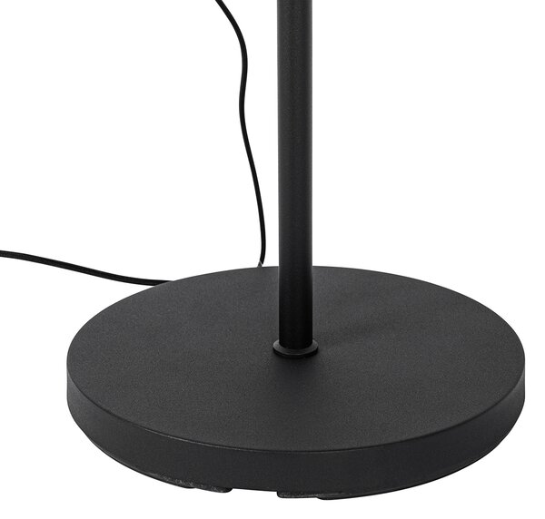 Industrijska podna lampa crna 35 cm podesiva - Hanze