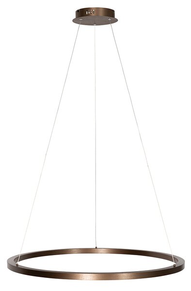Visilica brončana 80 cm uklj. LED s 3-stupanjskim prigušivanjem - Girello