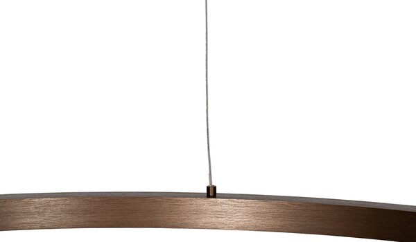 Visilica brončana 80 cm uklj. LED s 3-stupanjskim prigušivanjem - Girello