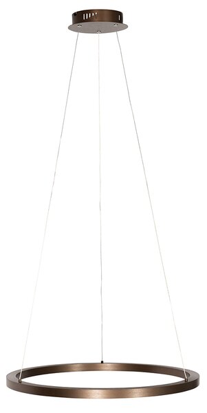 Osvjetljenje za viseću lampu brončano 60 cm uključujući LED 3-stupanjsko prigušivanje - Girello