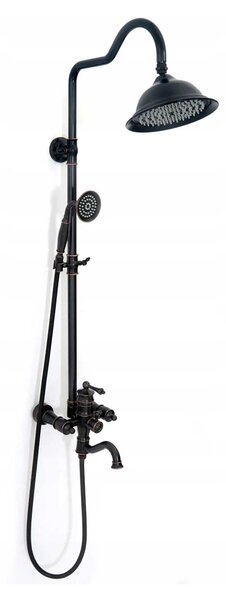 Tuš set s izljevom Rea Vintage black