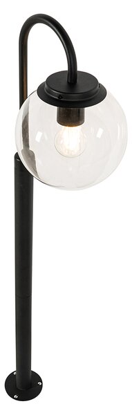 Moderna svjetiljka crna s plastikom 104 cm IP44 - Sfera